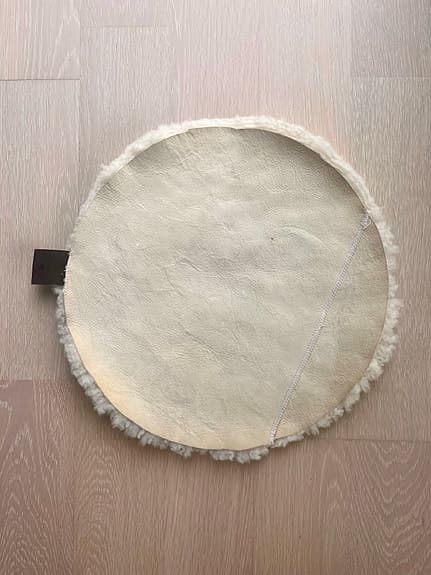 Shepherd stolsdyna 36 cm - Creme