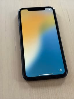 iPhone XR svart