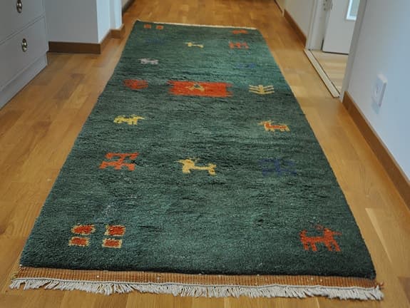 Hallmatta mörkgrön