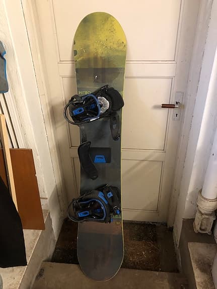 Nitro snowboard med bindningar