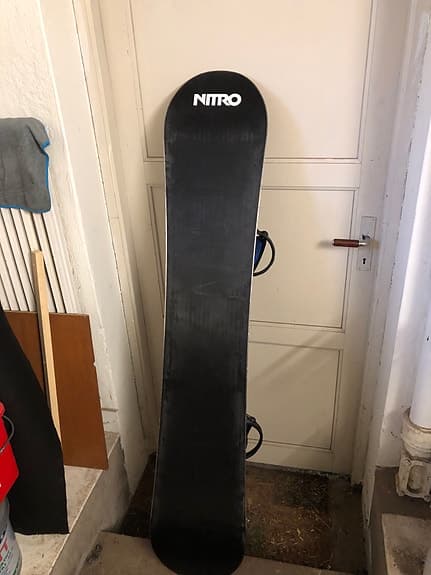 Nitro snowboard med bindningar