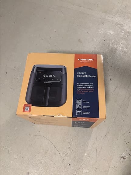 Grundig Fry 7320 airfryer helt ny i kartong