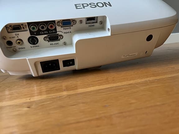 Projektor och duk