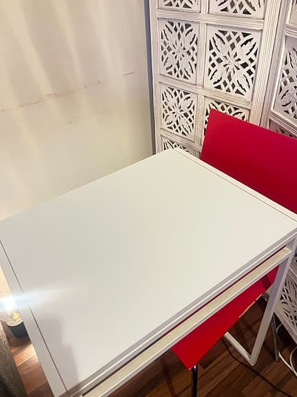 Ikea bord uppfällbart vitt