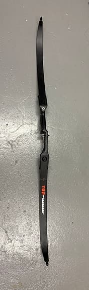 Toparchery recurvebåge svart