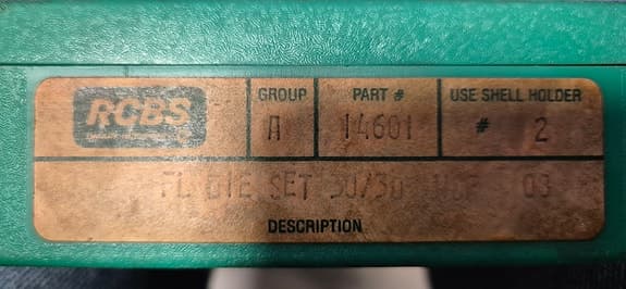 Laddverktyg .30-30 och .30-06