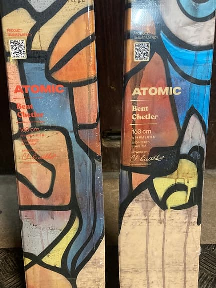 Atomic Bent Chetler skidor 163 cm -25/26