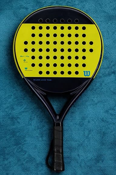 Wilson padelracket gul/svart