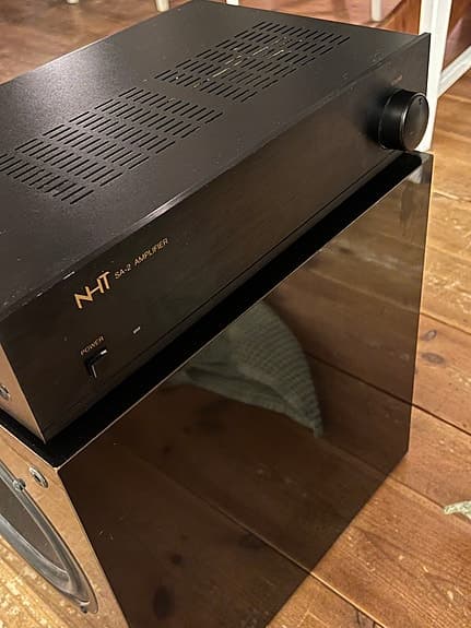 NHT SW2Si Subwoofer + SA-2 Amplifier - High End Hifi (90-tal, Denmark driver)