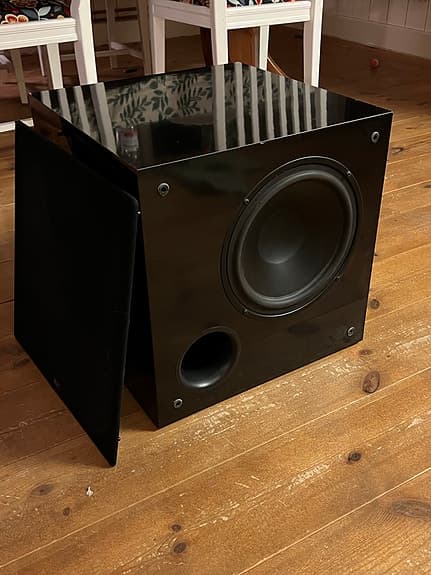 NHT SW2Si Subwoofer + SA-2 Amplifier - High End Hifi (90-tal, Denmark driver)