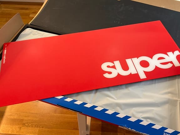 Stor musmatta av glas - Pulsar Superglide XXL