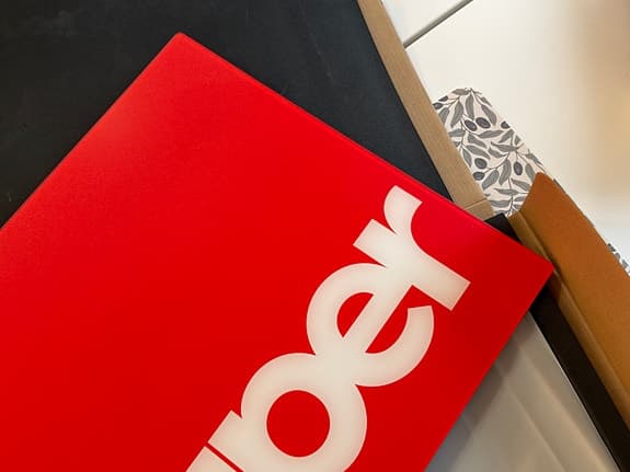 Stor musmatta av glas - Pulsar Superglide XXL