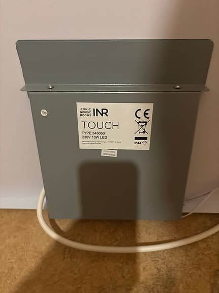 INR Touch 60 – Badrumsspegel med LED • Ny