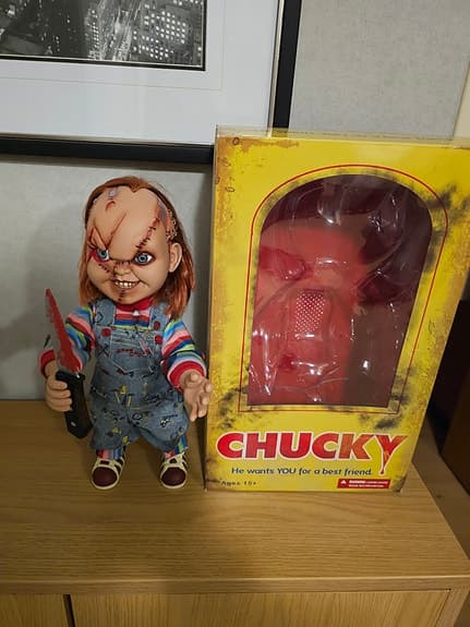 Chucky docka med originalförpackning