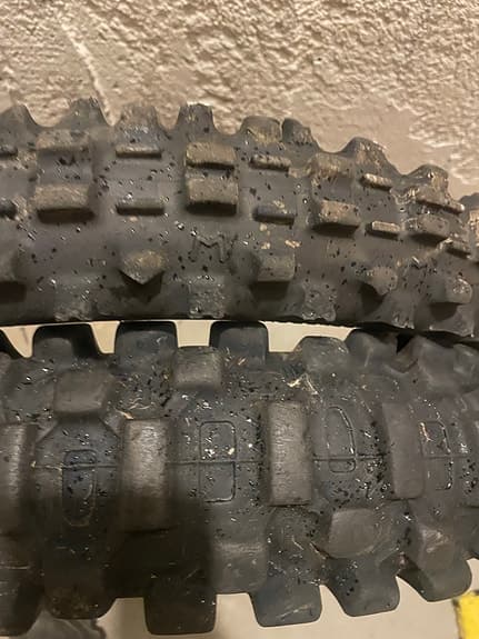 Motorcykeldäck för terrängbruk,