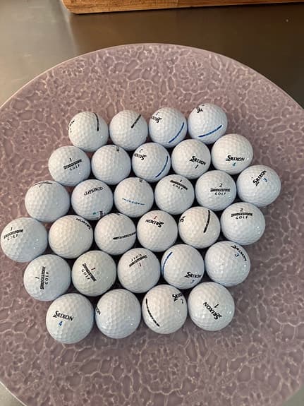 Golfbollar Srixon/Bridgestone