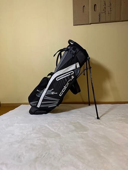 Cobra ultralight golfbag bärbag svart/grå