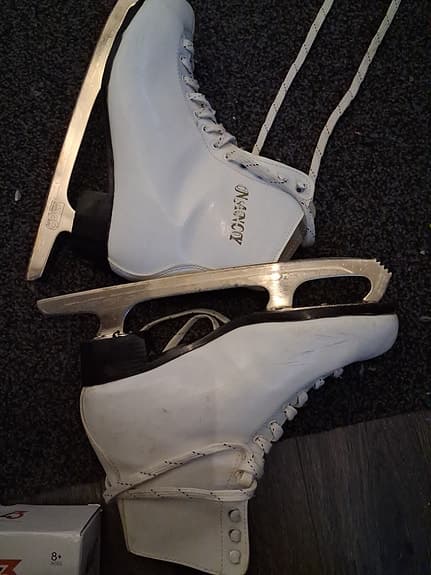 Oxnox konståkningsskridskor vit storlek 43