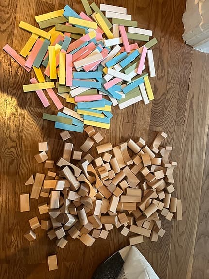 150 Brio Klossar & Kapla stavar
