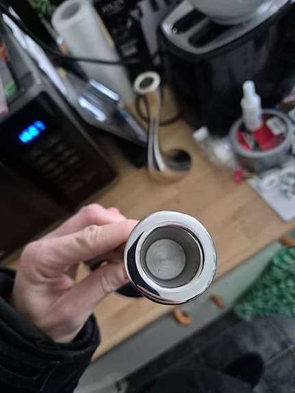 Georg Jensen Cobra ljusstakar rostfritt stål silverfärg