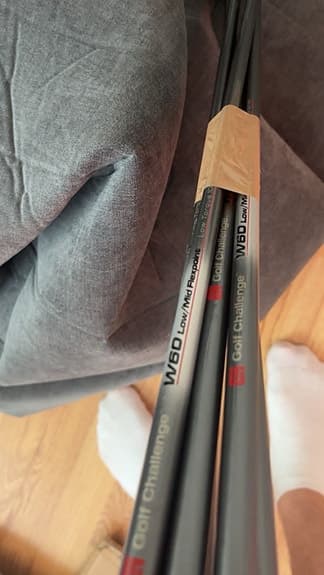 Golf Challenge järnklubbor set grafitskaft