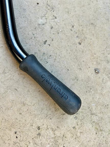 Stödhjul + cykelstång för barncykel