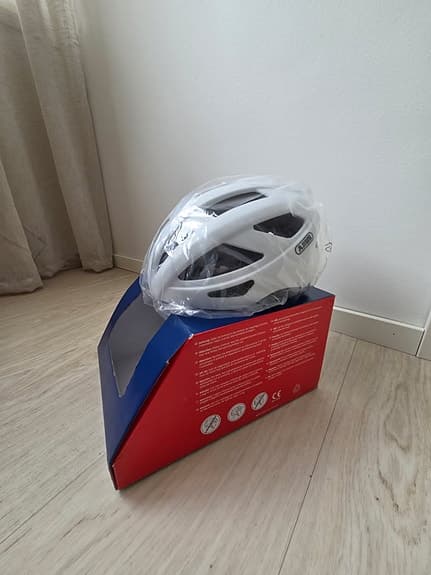 Abus Macator MIPS cykelhjälm vit, Storlek M 52-58