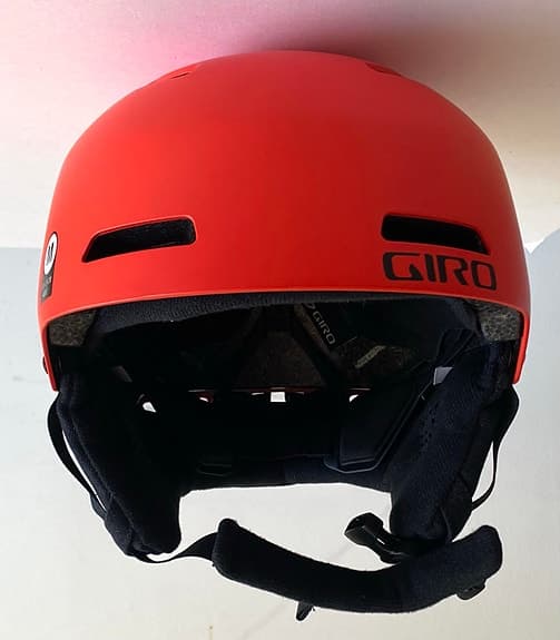 Giro skid- och snowboardhjälm M röd