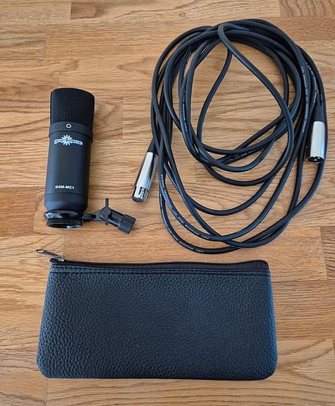 Mikrofoner med 6m kablar