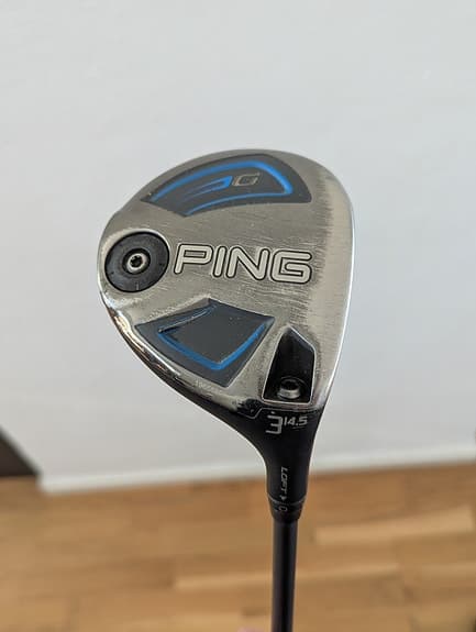 Ping G fairwaywood 3-wood 14,5° höger