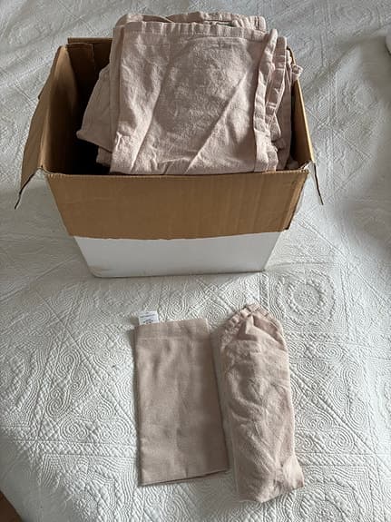 Bröllop linne servetter