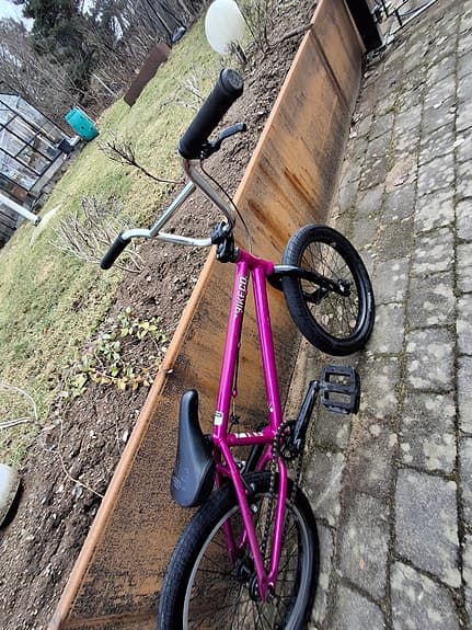 Radio bmx barncykel 18" rosa