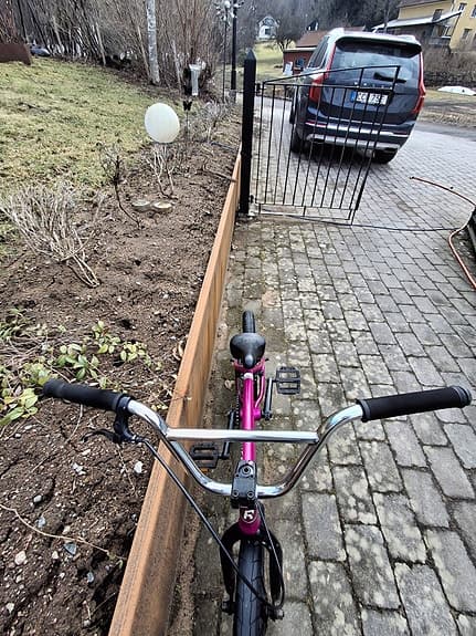 Radio bmx barncykel 18" rosa