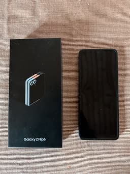 Samsung Galaxy Z Flip6 smartphone 256 GB svart