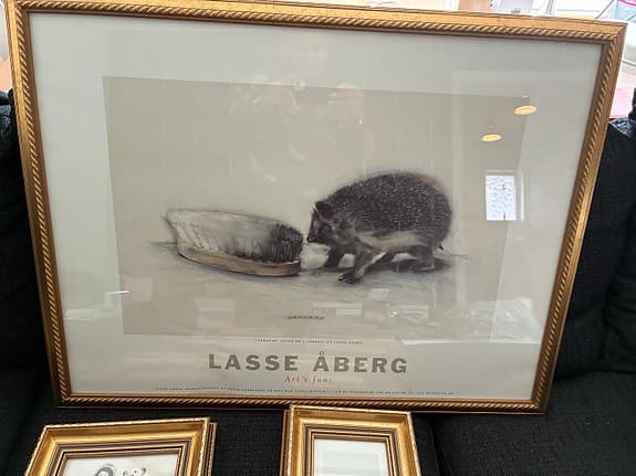 IKEA tavlor Lasse Åberg konstmotiv