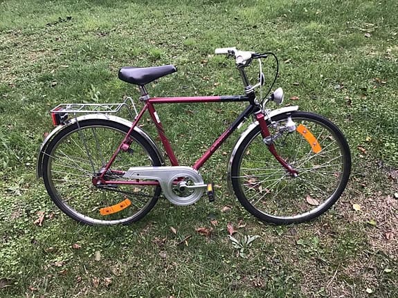 Cresent 3 växlad barncykel  22 tum med fotbroms o handbroms i ny skick