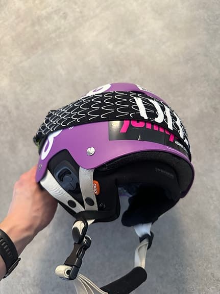 POC skid-/snowboardhjälm i storlek S med goggles