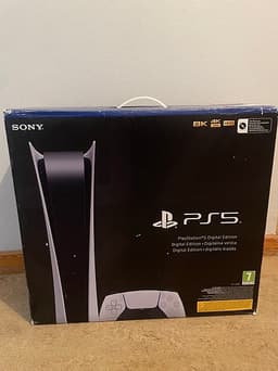 Sony Playstation 5 Digital Edition spelkonsol
