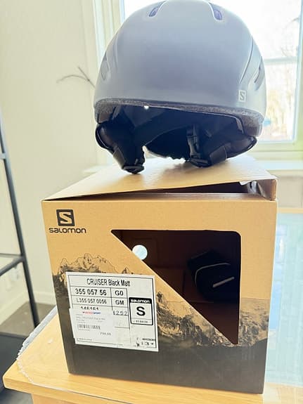 Salomon Driver skid- och snowboardhjälm M svart