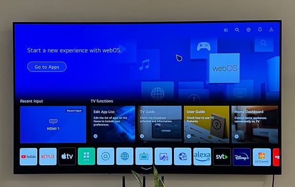 LG 55” C1 OLED TV