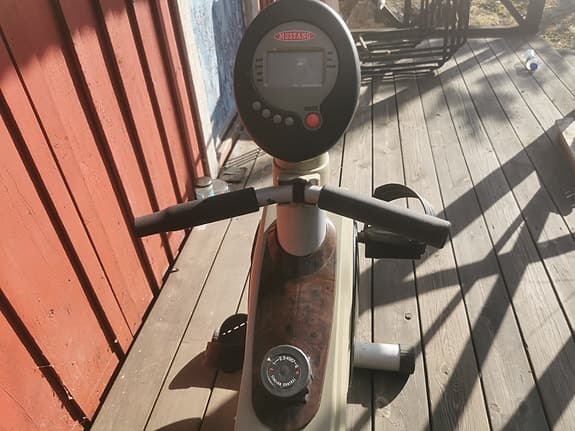 Roddmaskin med cyckel