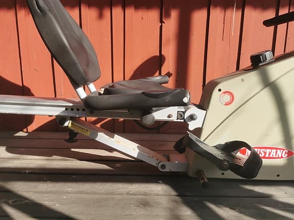 Roddmaskin med cyckel