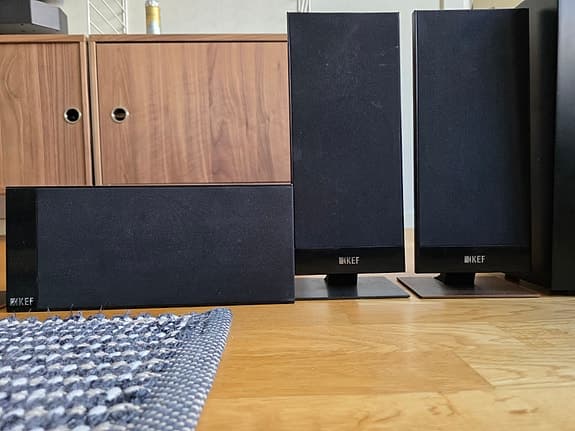 KEF T‑series 5.1 + Yamaha RX‑V771