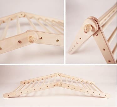 Montessori klätterställning 87 cm & ramp 100 cm – aktiv lek & motorik