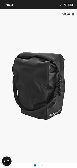 Cykelväska till pakethållare