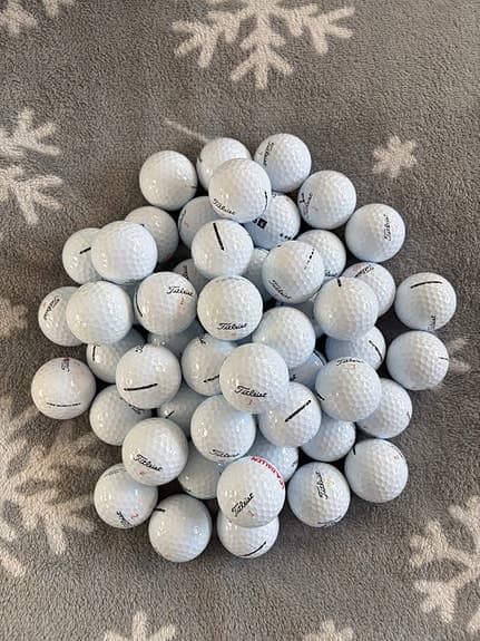 Golfbollar - 50st Titleist Velocity Klass A