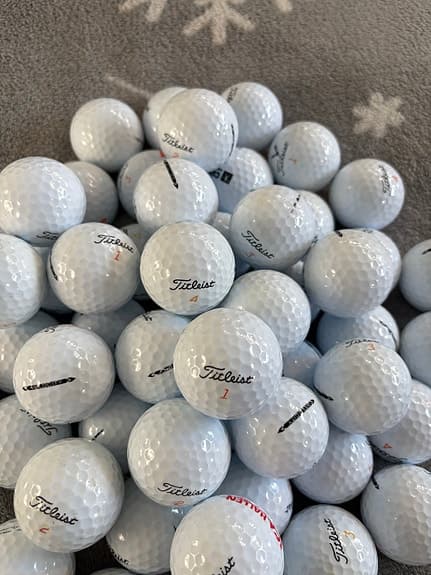 Golfbollar - 50st Titleist Velocity Klass A