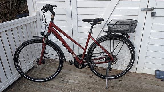 Cykel damcykel Cube touring EXC