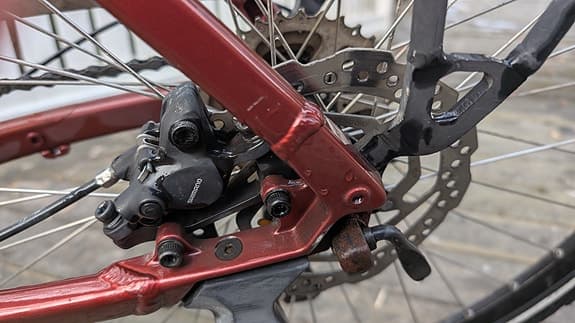 Cykel damcykel Cube touring EXC