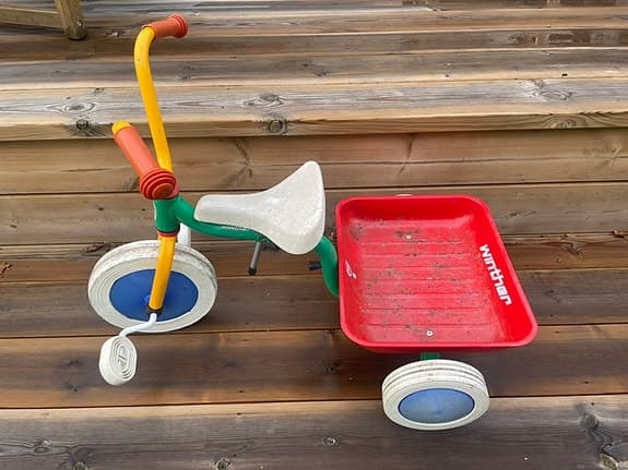 Barncykel, trehjulig